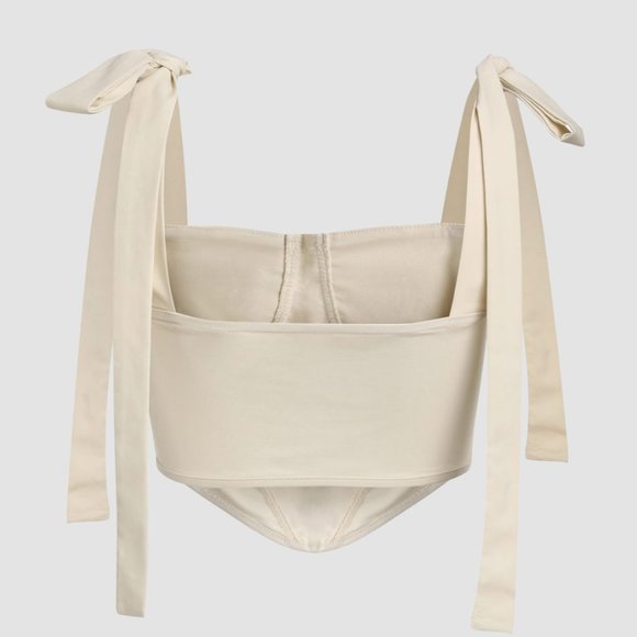 Bow Straps Corset Cami - Picture 2 of 2